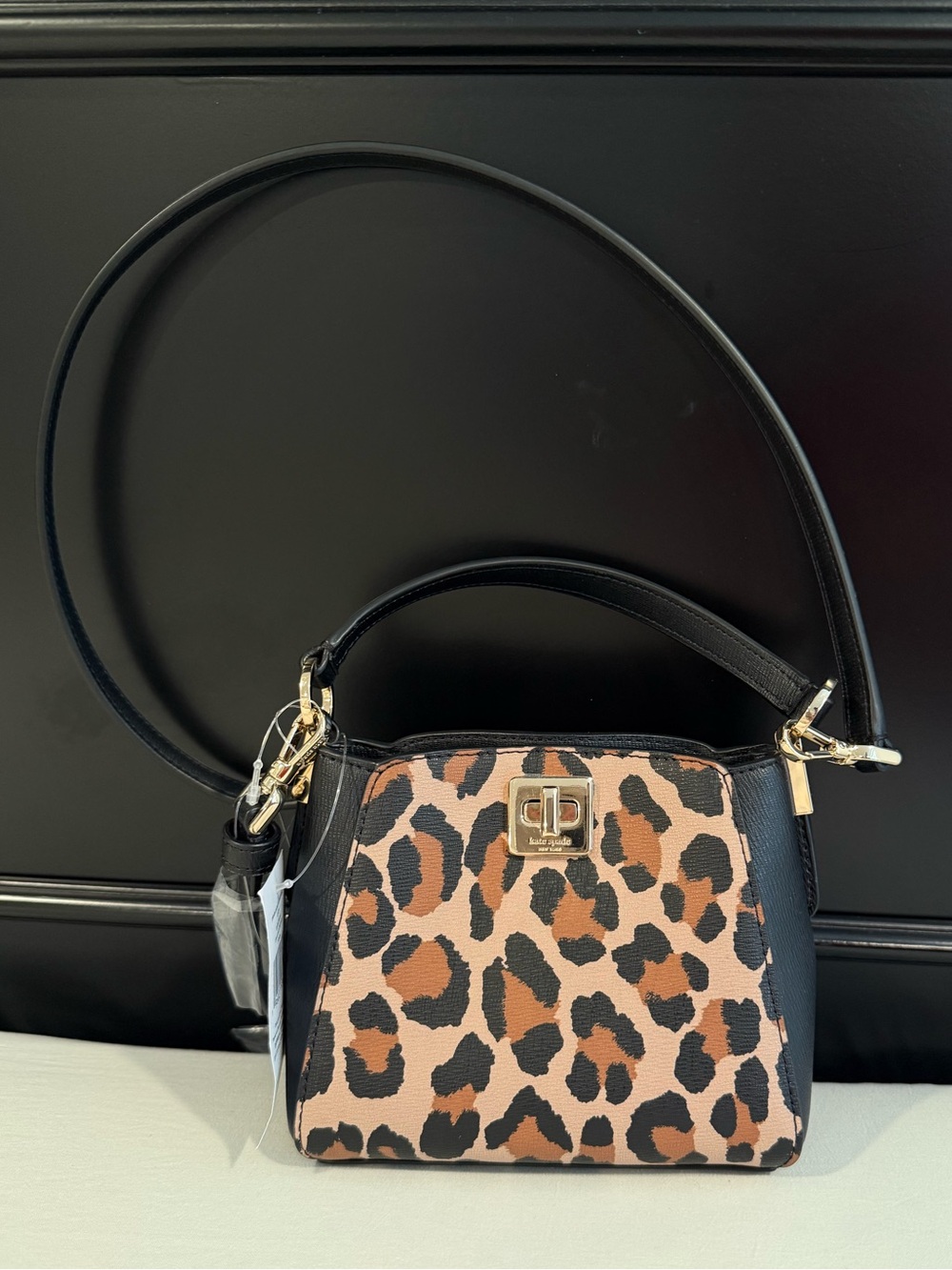 Kate Spade Phoebe Leopard Print Crossbody Satchel
